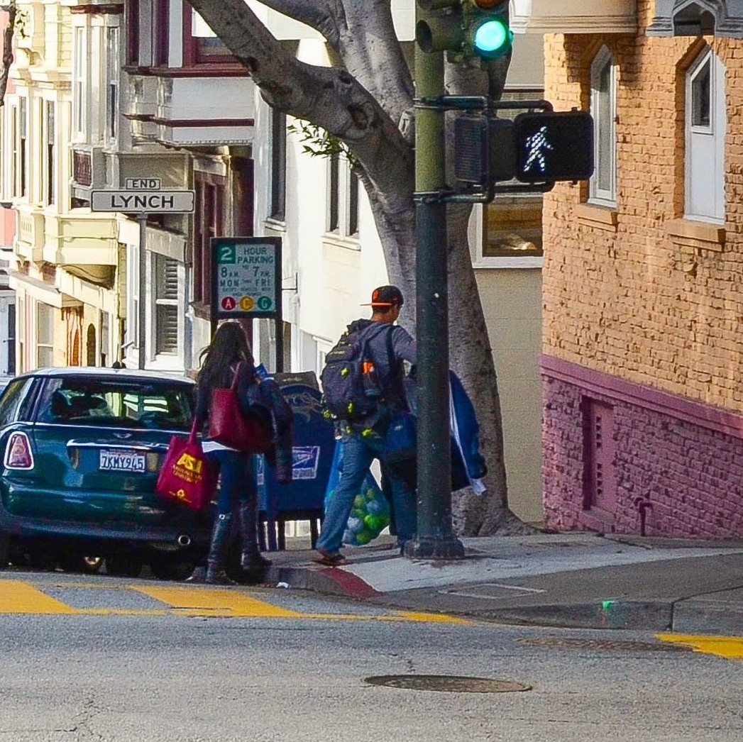 San Francisco street corner